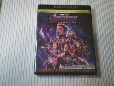 Avengers: Endgame (4K / Blu-ray + Digital) Brand New Sealed