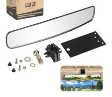 10L0L Golf Cart Rear View Mirror 16.5" Wide Panoramic Universal