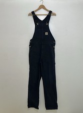 Carhartt WIP Men  s Overalls 29/32 Black