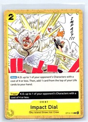 Impact Dial OP15-115 Common Adventure on Kami's Island One Piece TCG