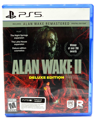 Alan Wake 2: Deluxe Edition (Sony PlayStation 5 PS5, 2024) Tested