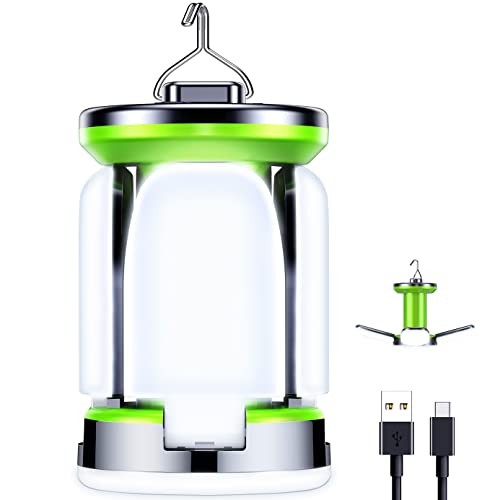 Lanterne camping pliable Blukar à 7 modes d'éclairage et batterie USB longue autonomie