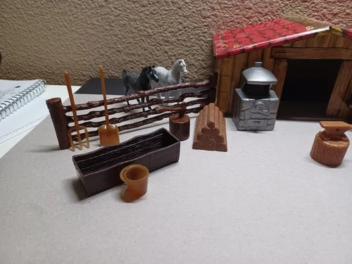 Fort Apache Compatible Blacksmith Shop, Tools, Accessories