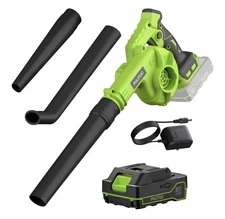 Leaf Blower Cordless with Battery and Charger, 20V Electric Cordless Blower…