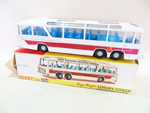 DINKY 954 'DUPLE VEGA MAJOR LUXURY COACH'. VINTAGE. VGC/EXCELLENT / BOXED