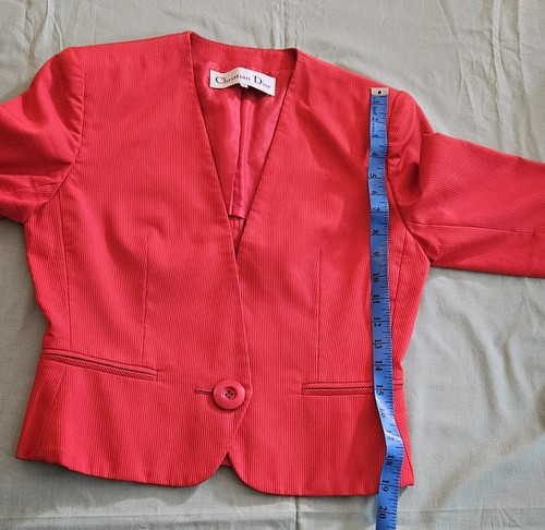 Women's Christian Dior 2-piece Skirt Suit Size S (EXCELLENT CONDITION) - Picture 10 of 16