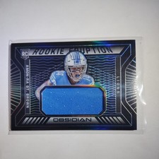 2021 Panini Obsidian Amon-ra St.Brown RC Rookie Eruption Patch /100 RE-ASB