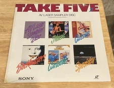 SONY TAKE FIVE II AV Laser Sampler Disc Laserdisc NEW Sealed
