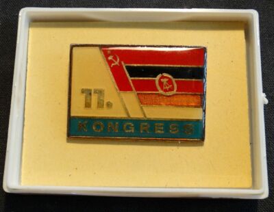 Dsf - 11. Congress - Deligiertenabzeichen IN Case