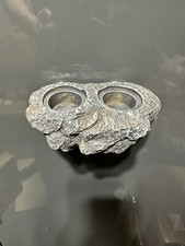 gecko Reptile resin feeder bowl with .5 oz silicone cups