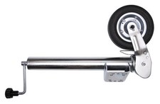 PKW Anhänger Stützrad Automatik Trailer Bugrad Hänger Stützrad Wohnwagen Stütze