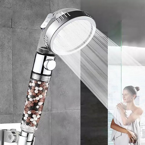 Filtro universal de cabezal de ducha ablandador de agua F agua dura cloro fluoruro - Imagen 4 de 18