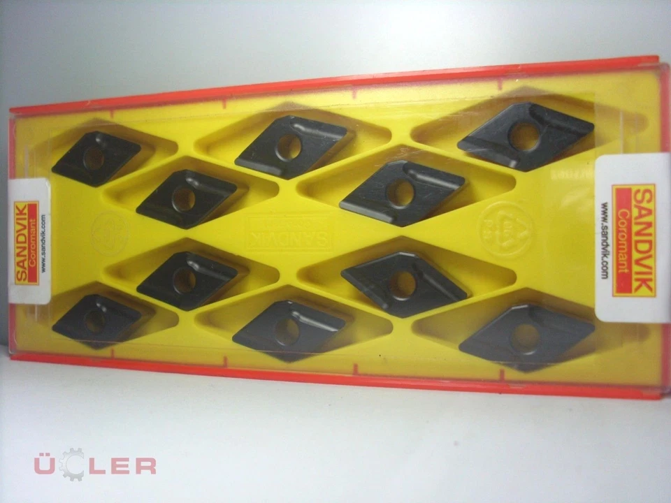 10X SANDVIK DNMG 150604L-K 4425 WENDESCHNEIDPLATTEN CARBIDE INSERTS - Bild 1 von 1