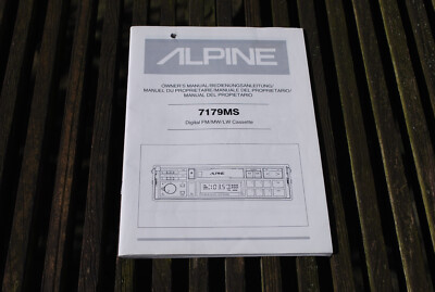 Alpine 7197MS  Bedienungsanleitung Manual