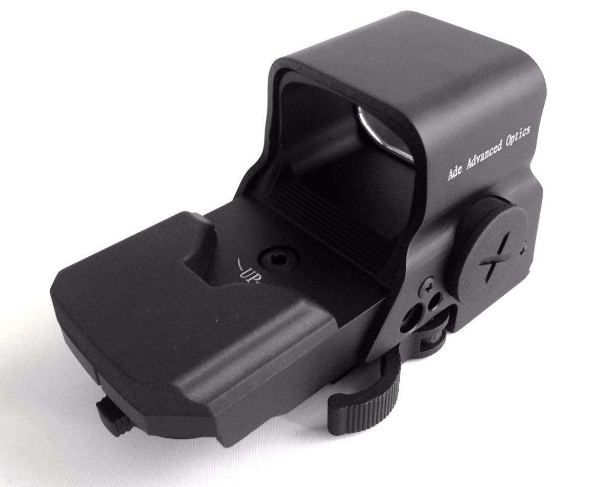 ADE RD2-006 Crusader 8 Reticle Green and Red Dot Reflex Sight with