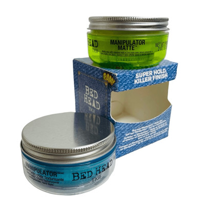 Bed Head by TIGI Manipulator Matte Manipulator Hair Putty Two Pack Bundle 2 oz