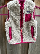 PATAGONIA Retro-X Deep Pile Fleece Sherpa Vest Youth Kids Toddler dal 04