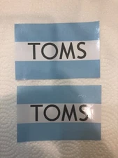 Lot of 2 TOMS Sticker 