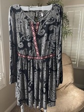 Small Boho style chiffon dress 