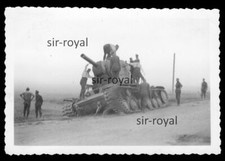 Russischer KW-2 Panzer bei Rossitten 1941 - Ostpreußen - WK2 Foto 9x6cm