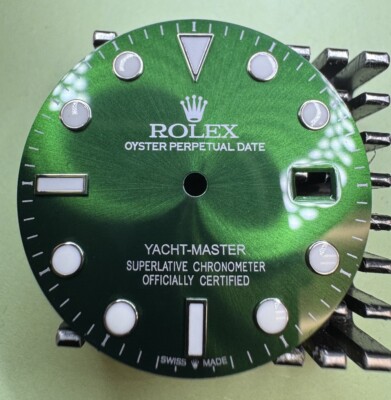 Rolex 40mm Yachtmaster Custom Green Luminous Dial For Models 116622 & 16622