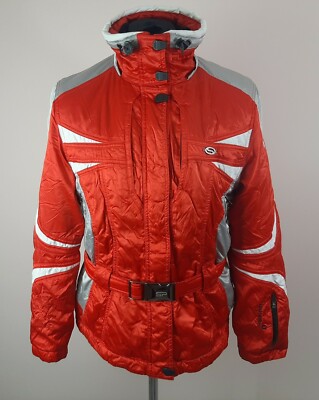 Sportalm WILMA Ski Jacket Women's Size 44 Keymotion RECCO Belted