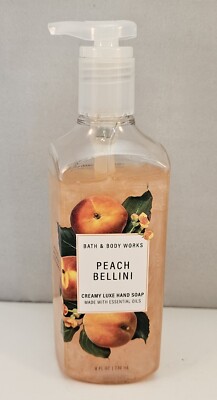Bath & Body Works Peach Bellini Creamy Luxe Hand Soap - 8oz - New