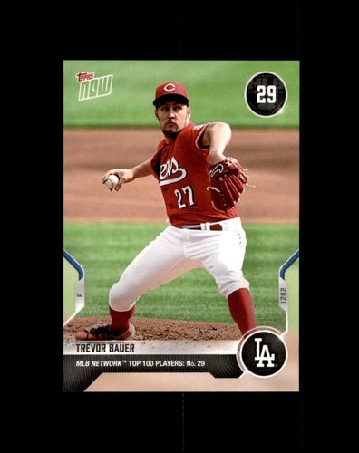 2021 Topps Now MN-29 Trevor Bauer