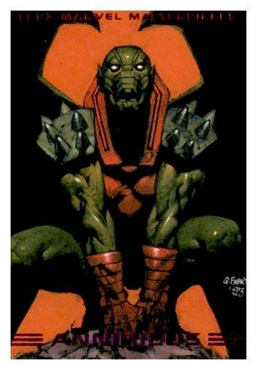 1993 Marvel Masterpieces Annihilus #47