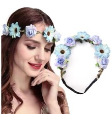Women Wedding Flower Headband Girls Flowers Headwear Bride Wreath