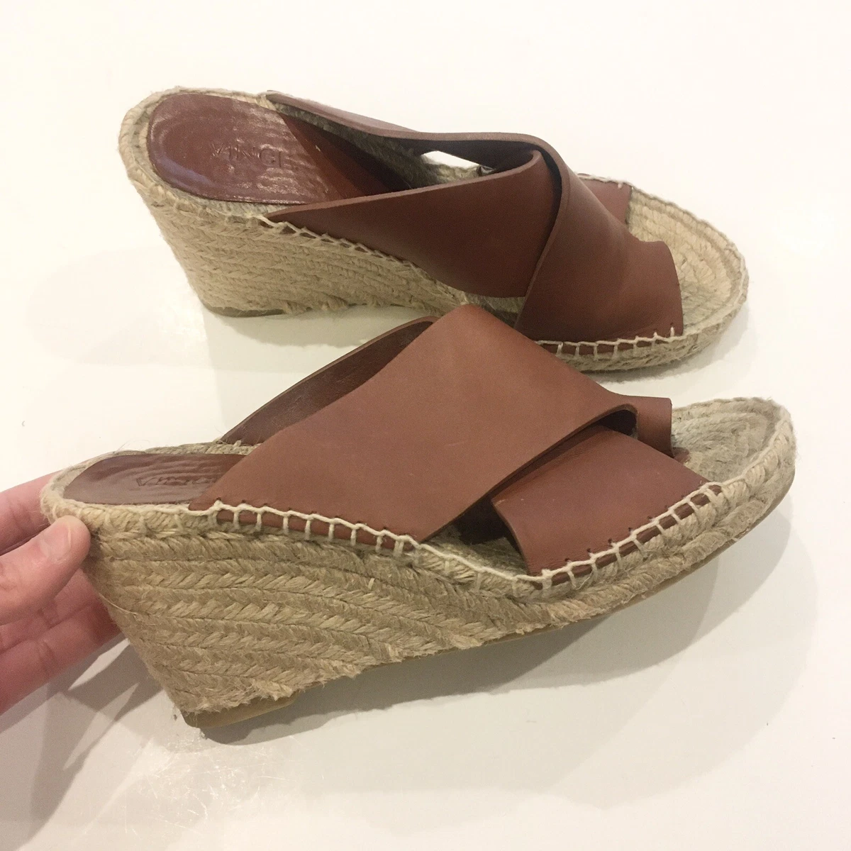 Vince espadrille hotsell wedge