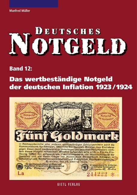 Thumbnail - Das Wertbeständige Notgeld Der Deutschen Inflation 1923/1924 Manfred