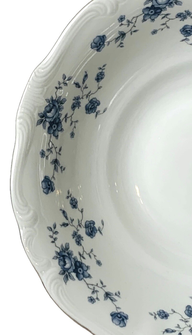 VTG Johann Haviland BLUE GARLAND Thailand Traditions Blue Flower