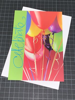Hallmark Happy Birthday Card: Balloon Celebrate The Day Someone Special Was Born