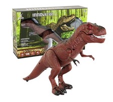 RC T-Rex Infrared Tyrannosaurus Rex Dinosaur Remote Control Light Sound New