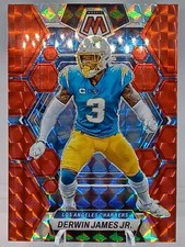 2023 Panini Mosaic Derwin James Jr Red Mosaic Prizm #133