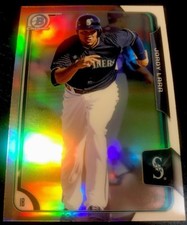JORDY LARA - 2015 Bowman Chrome Draft REFRACTORS #63 - SEATTLE MARINERS