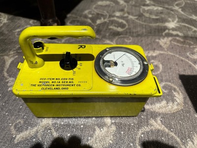 Radiological Survey Meter Set CDV-715 CDV-750 Jordan Geiger Counter