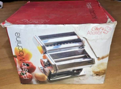 Chef Atelier PASTA MACHINE pasta maker w/Handle, Clamp, and Pasta Attachment