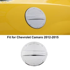 ⭕Chrome Exterior Fuel Tank Cover Gas Lid Cap Trim Decor for Chevy Camaro 2012-15