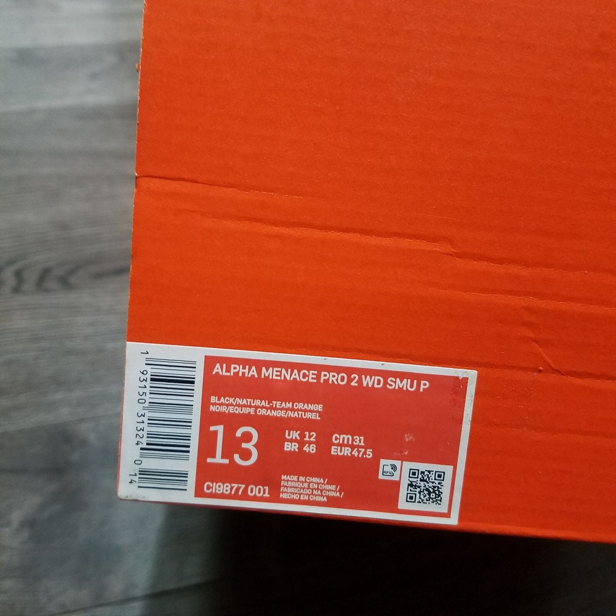 NIKE‎ Alpha Menace Pro 2 Oregon State Beavers Football Cleats Mens Size 13 Wide ?Oregon State Beavers PEs $100 or Under ? We have Oregon  main image 3