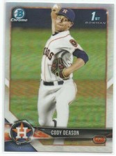 Cody Deason Houston Astros 2018 Bowman Chrome Draft 1st Bowman Refractor