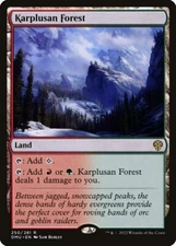 MTG Magic the Gathering Karplusan Forest (250/552) Dominaria United LP