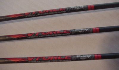 Victory  V Force  Sport 350 Archery Arrows 31'' Loose Inserts 3 Count No Mfg. Pkg