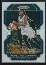 Angel McCoughtry 2022 Panini Prizm WNBA White Sparkle #109 Lynx