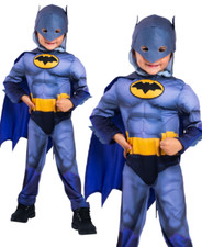 Batwheels Batman Toddler Official Batman Superhero Fancy Dress Costume Age 2-4