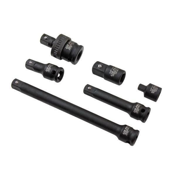 US PRO INDUSTRIAL Universal Joint Impact Socket Set 1/4" 3/8" 1/2" DR In EVA Foam Tray 3984 - Foto 9