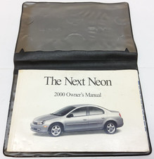 2000 Chrysler Dodge Neon Factory Original Glovebox Owners Manual Book Portfolio 2000 Chrysler Dodge Neon Factory Original Glovebox Owners Manual Book Portfolio