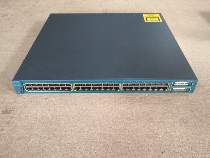 Cisco WS-C3550-48-SMI 48-Port 10/100 + 2 GBIC Managed Switch