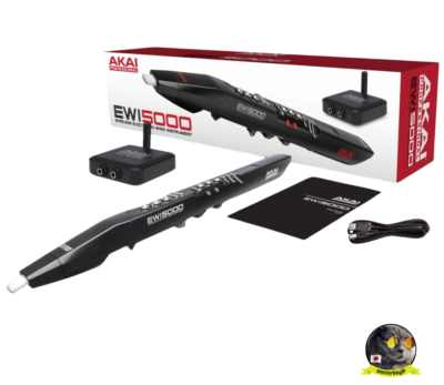 Akai EWI5000 EWI5000J Electronic Wind Instrument Synthesizer Black 